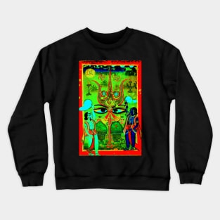 Trident Yantra of Shiva Crewneck Sweatshirt